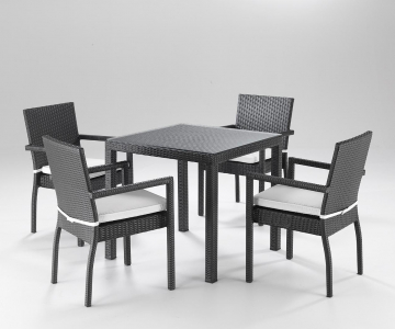 Подушка для стула или кресла RosaDesign Linear ткань белый Фото 1