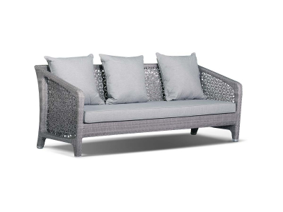Комплект плетеной мебели 4SIS Лабро алюминий, искусственный ротанг серый Фото 12