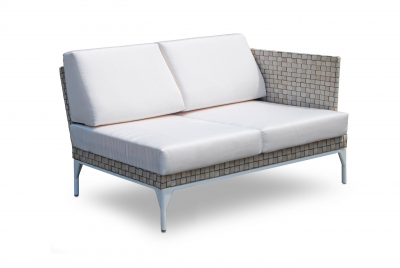 Комплект плетеной мебели Skyline Design Brafta алюминий, искусственный ротанг, sunbrella белый, бежевый Фото 7
