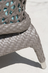 Диван трехместный плетеный с подушками Skyline Design Journey алюминий, искусственный ротанг, sunbrella бежевый Фото 8