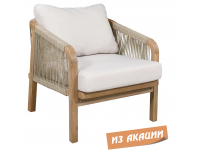 Кресло деревянное с подушками Ravona KD