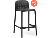 Комплект пластиковых полубарных стульев Lido Mini Set 2