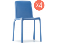 Комплект пластиковых стульев Snow Set 4