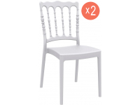 Комплект пластиковых стульев Napoleon Set 2