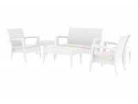 Комплект пластиковой плетеной мебели Miami Lounge Set