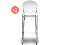 Комплект барных прозрачных стульев Igloo Set 2
