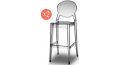 Комплект барных прозрачных стульев Igloo Set 2