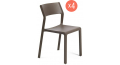 Комплект пластиковых стульев Trill Bistrot Set 4