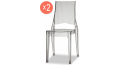 Комплект прозрачных стульев Glenda Set 2