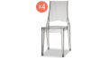 Комплект прозрачных стульев Glenda Set 4