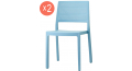 Комплект пластиковых стульев Emi Set 2