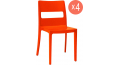 Комплект пластиковых стульев Sai Set 4