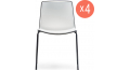 Комплект пластиковых стульев Tweet Set 4