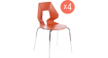 Комплект пластиковых стульев Prodige NA Set 4