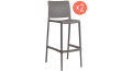 Комплект пластиковых барных стульев Fame-S Bar 75 Set 2