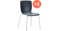 Комплект пластиковых стульев Mio Set 4