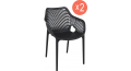 Комплект пластиковых кресел Air XL Set 2
