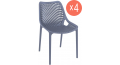 Комплект пластиковых стульев Air Set 4