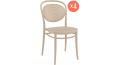 Комплект пластиковых стульев Marcel Set 4