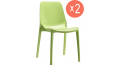 Комплект пластиковых стульев Ginevra Set 2