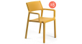 Комплект пластиковых кресел Trill Armchair Set 6