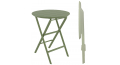 Стол пластиковый складной Helen Folding Table Ø60