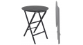 Стол пластиковый складной Helen Folding Table Ø60
