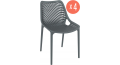 Комплект пластиковых стульев Air Set 4