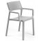 Кресло пластиковое Nardi Trill Armchair стеклопластик серый Фото 3