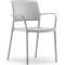 Кресло пластиковое PEDRALI Ara стеклопластик серый Фото 2
