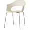 Кресло пластиковое Scab Design Lady B сталь, технополимер хром, лен Фото 5