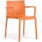 Кресло пластиковое PEDRALI Volt стеклопластик оранжевый Фото 2