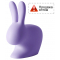Стул пластиковый Qeeboo Rabbit полиэтилен фиолетовый Фото 3