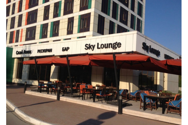 Проекты - Ресторан Sky Lounge и отель Sky Port, Новосибирск