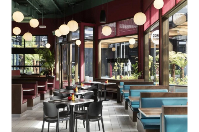 Проекты - Corner Burger, Окленд, Новая Зеландия