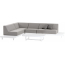Комплект модульной мягкой мебели Grattoni Alvory алюминий, ткань sunbrella белый, светло-серый Фото 1