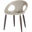 Кресло пластиковое Scab Design Natural Drop сталь, бук, технополимер венге, тортора Фото 2
