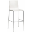 Стул барный пластиковый Scab Design Alice Barstool сталь, технополимер хром, лен Фото 1