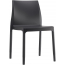 Стул пластиковый Scab Design Chloe Trend Chair Mon Amour алюминий, технополимер антрацит Фото 1