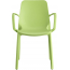 Кресло пластиковое Scab Design Ginevra стеклопластик зеленый Фото 5