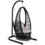 Кресло подвесное плетеное с подушками Skyline Design Heri алюминий, искусственный ротанг, sunbrella черный, бежевый Фото 1