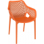 Кресло пластиковое Siesta Contract Air XL стеклопластик оранжевый Фото 2