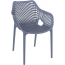 Кресло пластиковое Siesta Contract Air XL стеклопластик темно-серый Фото 5