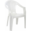 Кресло пластиковое Siesta Garden Lola пластик белый Фото 1