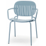 Кресло металлическое Scab Design Si-Si Barcode сталь голубой Фото 1