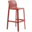 Стул пластиковый барный Nardi Net Stool стеклопластик коралловый Фото 3