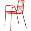 Кресло металлическое Scab Design Summer сталь красный Фото 1