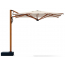 Зонт профессиональный 2.9х2.9 м Scolaro Astro Timber алюминий, акрил имитация ироко, слоновая кость Фото 1