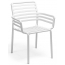 Кресло пластиковое Nardi Doga стеклопластик белый Фото 1