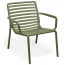 Лаунж-кресло пластиковое Nardi Doga Relax стеклопластик агава Фото 1